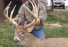Joe Wrigley and his 2008 archery deer Pike County, IL.